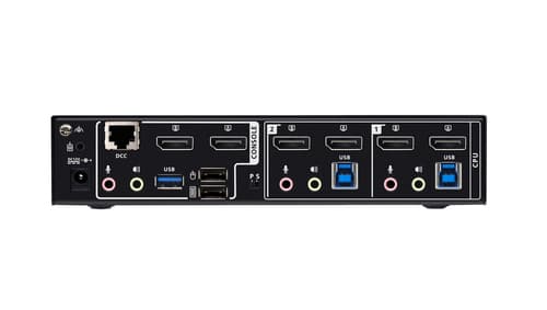 2P 8K USB3.0 Dual Display KVMP Switch — view 4
