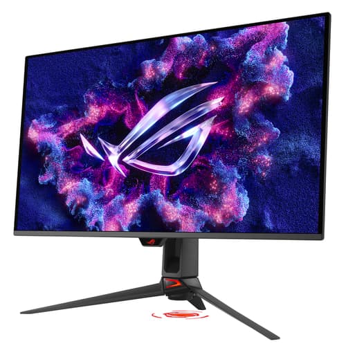 ASUS ROG Swift OLED PG32UCDMR - OLED monitor - gaming - USB - 32" (31.5" viewable) - 3840 x 2160 4K @ 240 Hz - 1000 cd/m� - 1500000:1 - DisplayHDR 400 - 0.03 ms - 2xHDMI, DisplayPort, USB-C - headphone - black — view 4