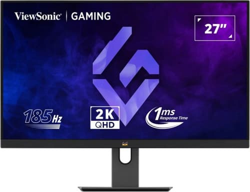 ViewSonic OMNI VX2758A-2K-PRO-2 - LED monitor - gaming - 27" - 2560 x 1440 QHD @ 185 Hz - IPS - 300 cd/m� - 1000:1 - HDR10 - 1 ms - 2xHDMI, DisplayPort