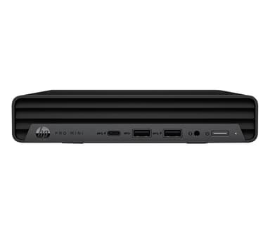HP Pro 400 G9 - Mini Core i5 13500T / up to 4.6 GHz - RAM 8 GB - SSD 256 GB - NVMe - UHD Graphics 770 - Gigabit Ethernet, Bluetooth 5.2, IEEE 802.11ax (Wi-Fi 6E) - Win 11 Pro - monitor: none - keyboard: UK - Smart Buy
