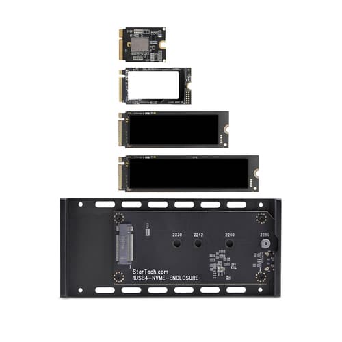 StarTech.com - Storage enclosure - 1 bays (PCIe 4.0 x 4 (NVMe)) — view 4