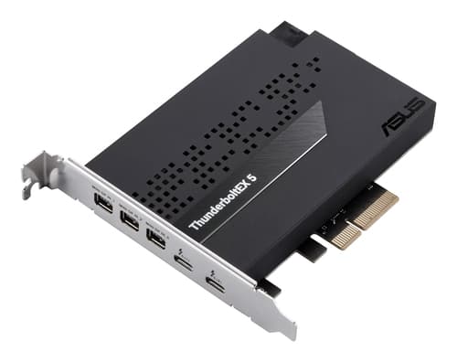 ASUS ThunderboltEX 5 - Thunderbolt adapter - PCIe 4.0 x4 - USB-C x 2 — view 3