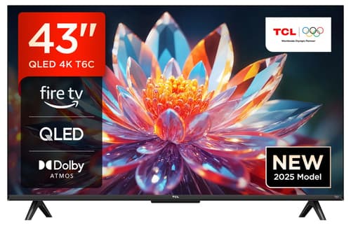 TCL T6C 43 QLED 4K HDR SMART FIRE TV