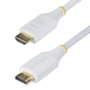 StarTech.com 10ft (3m) Premium Certified High Speed HDMI Cable, 4K60Hz - Premium High Speed - HDMI cable with Ethernet - HDMI male to HDMI male - 3 m - shielded - white - passive, 4K60Hz UHD support, 2K144Hz support, HDR10 support thumbnail 2