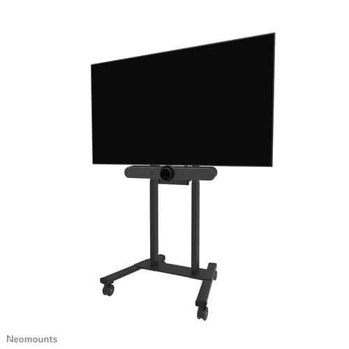 Neomounts AV60-500BL - Mounting kit (mount bracket, laptop shelf) - for video bar / laptop - universal - black - screen size: 43"-110" - VESA-mountable — view 4