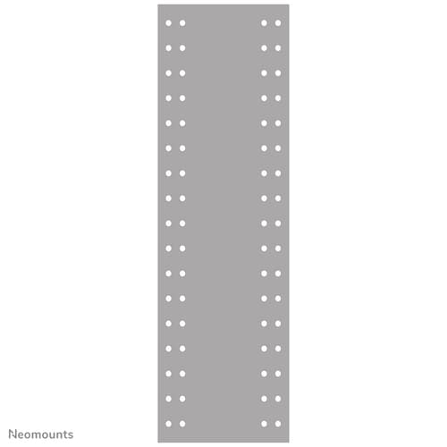 Neomounts KEYB-V100RACK - Mounting component (connector plate) - for keyboard / mouse - silver — view 1