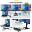 Triple-Monitor USB-C Dock 140W PD thumbnail 3