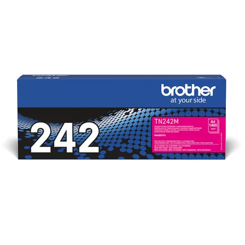 Brother TN242M - Magenta - original - toner cartridge - for Brother DCP-9017, DCP-9022, HL-3142, HL-3152, HL-3172, MFC-9142, MFC-9332, MFC-9342