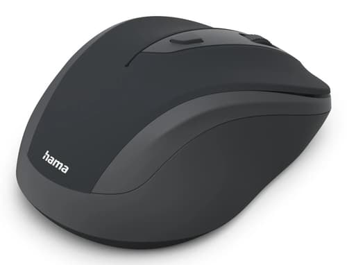 Hama WM-400 Wireless Mouse, Ergonomic, Optical, 6-Button, No Noise, Black — view 5