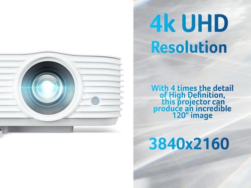 Acer H6815BD - DLP projector - 3D - 4000 lumens - 3840 x 2160 - 16:9 - 4K — view 6