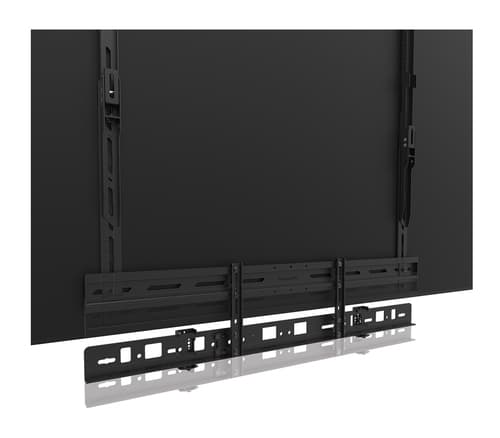 Neomounts AV30-500BL - Mounting kit (mount bracket) - for video bar - universal - black - screen size: 43"-110" - VESA-mountable — view 8