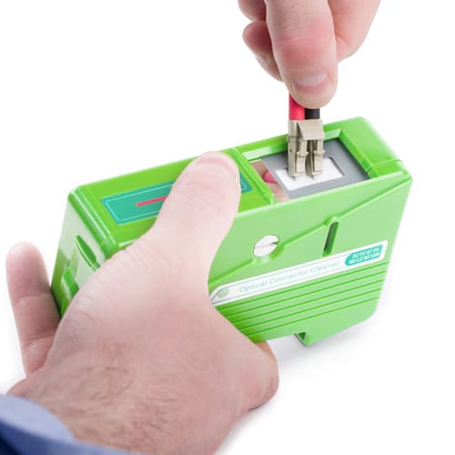 StarTech.com Fiber Optic Cleaner, Fiber Cable Cleaner for LC/SC/ST/FC - Fibre-optic cleaning tool - green — view 6