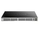 D-Link DGS 3130-54TS - Switch - L3 Lite - Managed - 48 x 10/100/1000 + 2 x 10 Gigabit Ethernet + 4 x 10 Gigabit SFP+ thumbnail 1