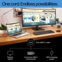 HP P34hc G4 - P-Series - LED monitor - curved - 34" - 3440 x 1440 WQHD @ 60 Hz - VA - 250 cd/m� - 3500:1 - 5 ms - HDMI, DisplayPort, USB-C - speakers - black thumbnail 20