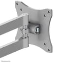 Neomounts FPMA-W820 - Bracket - full-motion - for LCD display - silver - screen size: 10"-27" - wall-mountable thumbnail 6