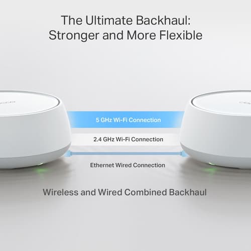 TP-Link Deco BE22 V1 - Wi-Fi system - (3 routers) - up to 6,500 sq.ft - mesh 1GbE, Wi-Fi 7 Dual Band — view 6