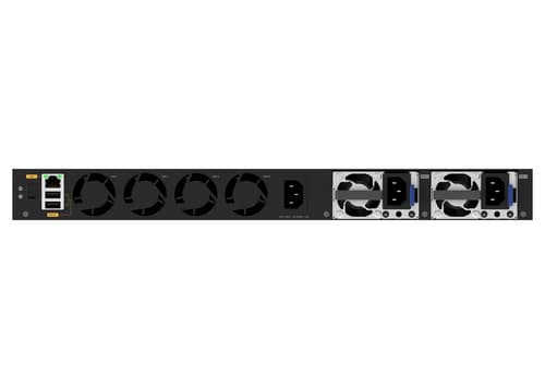 NETGEAR M4350-48G4XF - Switch - L3 - Managed - 48 x 10/100/1000 (PoE+) + 4 x 10 Gigabit SFP+ - front to back airflow - rack-mountable - PoE+ (1440 W)