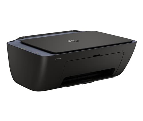 HP Deskjet 2921 All-in-One - Multifunction printer - colour - ink-jet - 216 x 297 mm (original) - A4/Legal (media) - up to 6 ppm (copying) - up to 7.5 ppm (printing) - 60 sheets - USB 2.0, Wi-Fi(n) - black cement with evening fog accents — view 3