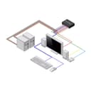 StarTech.com - KVM switch - secure - 2 x KVM port(s) - 1 local user - desktop - TAA Compliant thumbnail 3