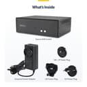 StarTech.com - KVM switch - secure - 2 x KVM port(s) - 1 local user - desktop - TAA Compliant thumbnail 9