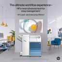 HP LaserJet Enterprise 8501x+ - Printer - B/W - Duplex - laser - A3/Ledger - 1200 x 1200 dpi - up to 70 ppm - capacity: 2180 sheets - USB 2.0 host, Gigabit LAN, USB 3.0, USB 3.0 host thumbnail 5