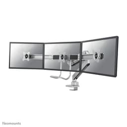 Neomounts NM-D775DX3 - Mounting kit - full-motion - for 3 LCD displays - silver - screen size: 17"-24" - clamp mountable, grommet, desk-mountable
