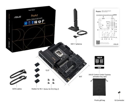 ASUS PROART Z890-CREATOR WIFI Intel Z890 LGA 1851 (Socket V1) ATX — view 16