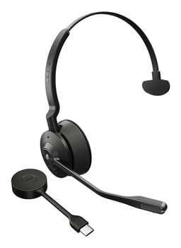 Jabra Engage 55 SE Mono - Headset - on-ear - DECT - wireless - USB-C via DECT adapter - Certified for Microsoft Teams