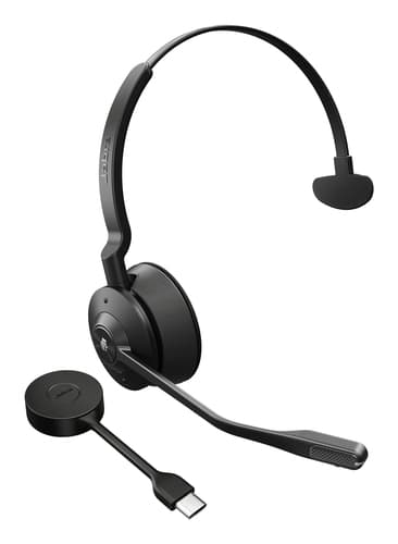 Jabra Engage 55 SE Mono - Headset - on-ear - DECT - wireless - USB-C via DECT adapter - Certified for Microsoft Teams