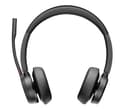 Poly Voyager 4320-M - Voyager 4300 UC series - headset - on-ear - Bluetooth - wireless, wired - USB-C - black - Certified for Microsoft Teams, Zoom Certified thumbnail 1