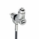 StarTech.com 25-Pack Universal Laptop Lock 6.6ft (2m), Master Keyed Locking Cable, Computer Security, Compatible w/Noble Wedge/Nano/K-Slot, Anti-Theft Cut-Resistant Cable - Security cable lock - black & silver - 2 m - TAA Compliant (pack of 25)