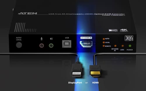 True 4K DP/HDMI Optical KVM 300m — view 6