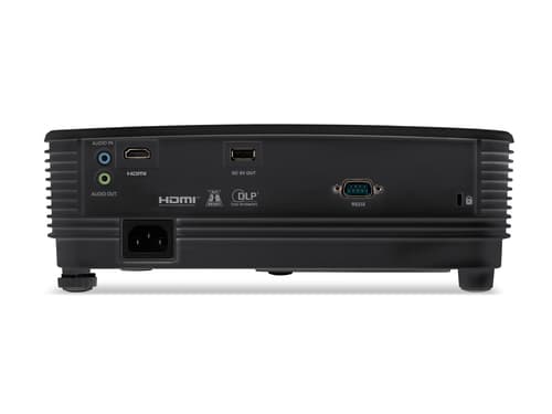 Acer Vero PD2327W - DLP projector - portable - 3200 lumens - WXGA (1280 x 800) - 16:10 - black — view 7
