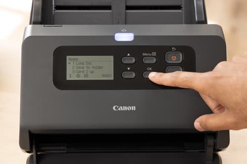 Canon imageFORMULA DR-M260 - Document scanner - CMOS / CIS - Duplex - 216 x 5588 mm - 600 dpi x 600 dpi - up to 60 ppm (mono) / up to 60 ppm (colour) - ADF (80 sheets) - up to 7500 scans per day - USB 3.1 Gen 1 — view 6