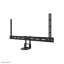 Neomounts AV50-500BL - Mounting kit (mount bracket, camera shelf) - for PTZ camera - universal - black - screen size: 43"-110" - VESA-mountable, above the screen, below the screen thumbnail 4