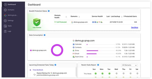QNAP Boxafe for Google Workspace - Subscription licence (1 year) - 10 users - hosted — view 3
