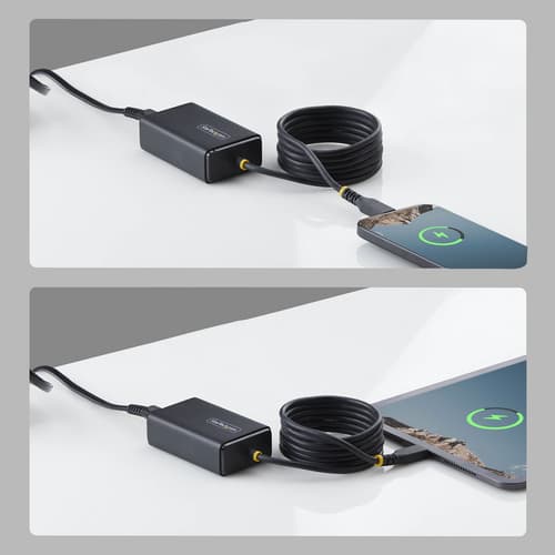 Startech power adapter - USB-C - USB-C - 65 watt — view 5
