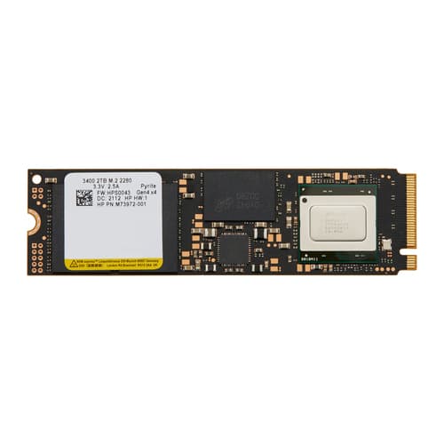 HP - SSD - 2 TB - internal - M.2 - PCIe (NVMe) - for ZBook Power G9, ZBook Firefly 14 G10, 14 G9, 16 G10, ZBook Fury 16 G9 — image 1