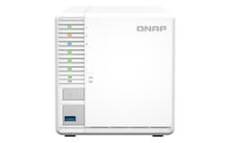 QNAP TS-364 - NAS server - 3 bays - RAID 5 - RAM 4 GB - 2.5 Gigabit Ethernet - iSCSI support