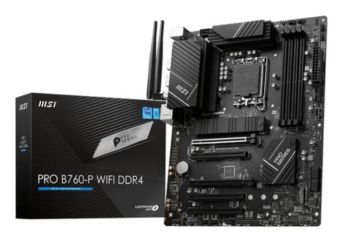 MSI PRO B760-P WIFI DDR4 - Motherboard - ATX - LGA1700 Socket - B760