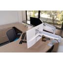 Kensington SmartFit One-Touch Dual Monitor Arm - Mounting kit - adjustable arm - for 2 monitors - metal - silver grey - screen size: 13"-32" - C-clamp, grommet, desk-mountable thumbnail 17
