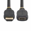 StarTech.com 18in HDMI 2.0 Extension Cable, 4K 60Hz, M/F - High Speed - HDMI extension cable - HDMI male to HDMI female - 50 cm - shielded - black - 4K60Hz support, passive thumbnail 6