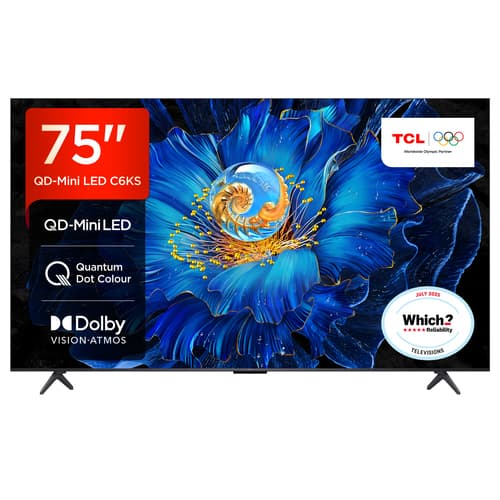 TCL C6KS 75 QD-MINI LED 4K HDR SMART — view 1
