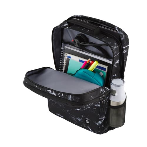 HP - Campus XL - notebook carrying backpack - 16.1" - stone marble — view 3