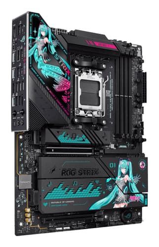ROG STRIX X870E-H GAMING WIFI7 MIKU — view 3