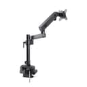 StarTech.com - Mounting kit (arm assembly, VESA mount, C-clamp) - adjustable arm with mechanical spring - for Monitor - plastic, steel - black - screen size: up to 40" - desk-mountable, grommet thumbnail 2