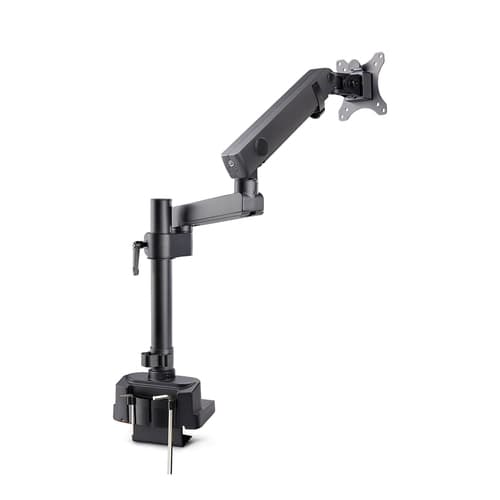 StarTech.com - Mounting kit (arm assembly, VESA mount, C-clamp) - adjustable arm with mechanical spring - for Monitor - plastic, steel - black - screen size: up to 40" - desk-mountable, grommet — view 3