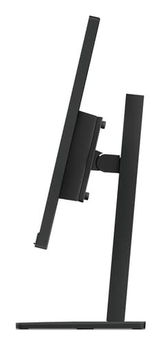 Lenovo ThinkVision E24-40 - LED monitor - 23.8" - 1920 x 1080 Full HD (1080p) @ 100 Hz - IPS - 250 cd/m� - 1300:1 - 4 ms - HDMI, VGA, DisplayPort - speakers - raven black — view 6