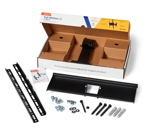 Vogel's M-series MA3030 (C1) - Mounting kit (wall mount) - turn - for LCD TV - universal - metal - black - screen size: 32"-55" — view 9