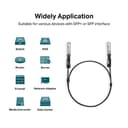 TP-Link TL-SM5220-1M V1 - 10GBase direct attach cable - SFP+ (M) to SFP+ (M) - 1 m - twinaxial - passive thumbnail 4